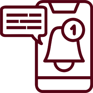 SMS Alert and Reminders Feature